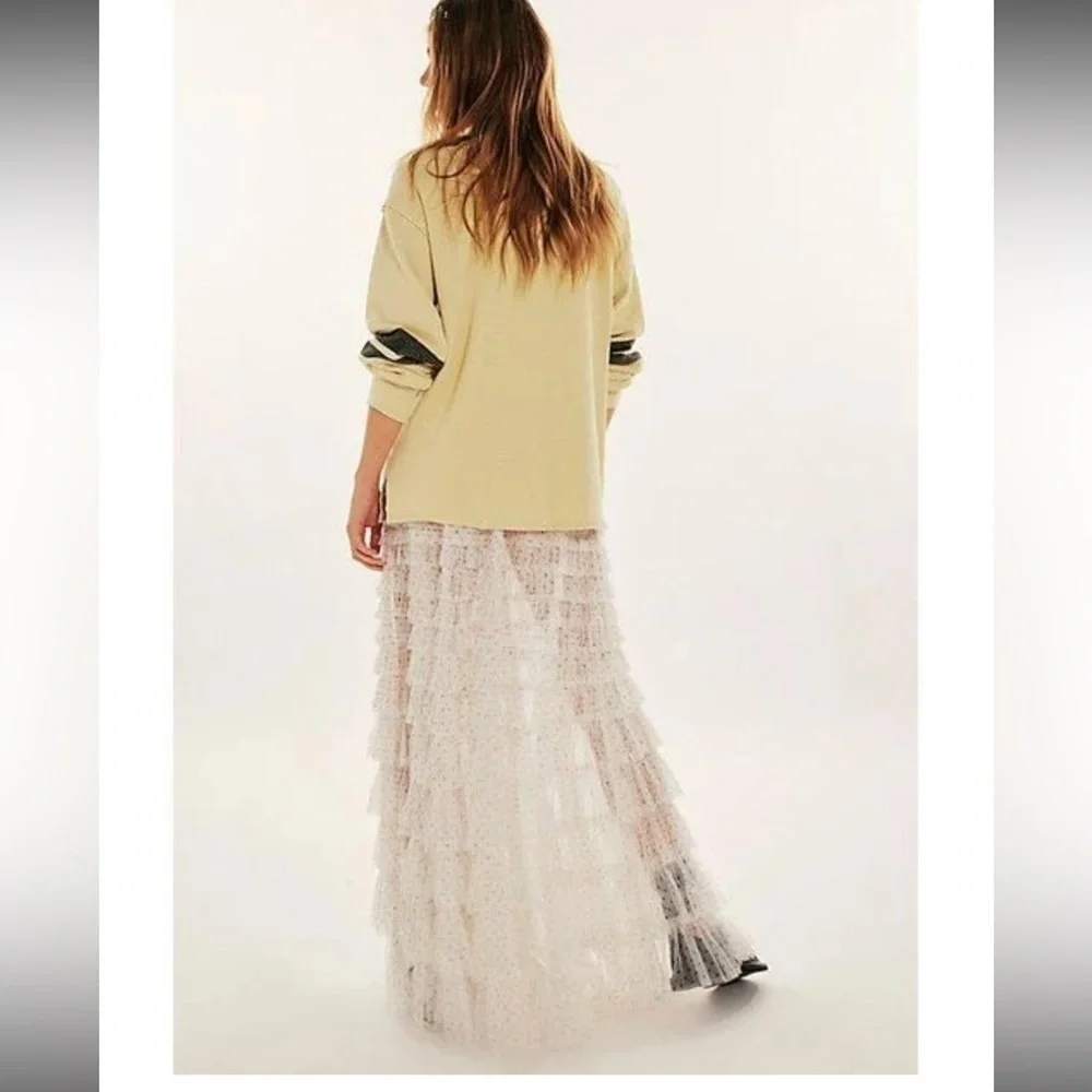 Free People Return of the Ruffle Skirt